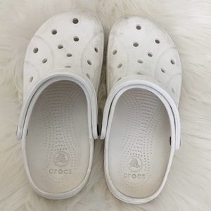 White Crocs